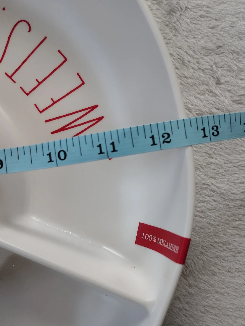 Rae Dunn Melamine Enchanté Chip & Dip Platter New